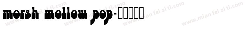 morsh mollow pop字体转换